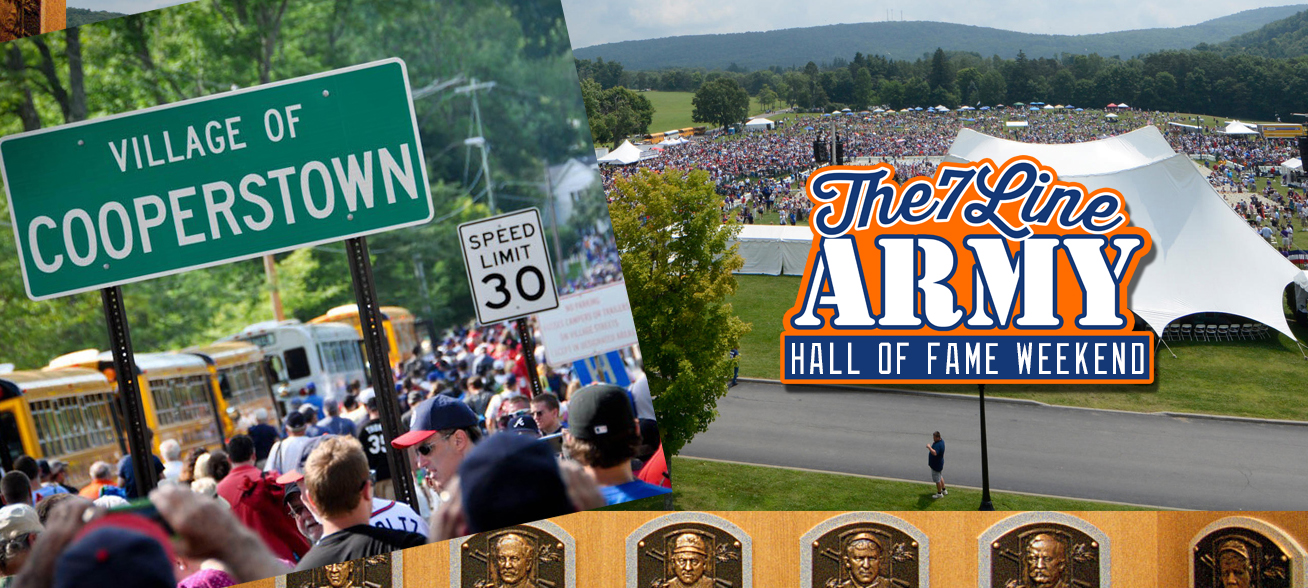 2016 MLB Hall Of Fame Induction Ceremony with The 7 Line Army (Camping Included)